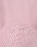 Sleepsuit i bomull til baby Tåkerosa