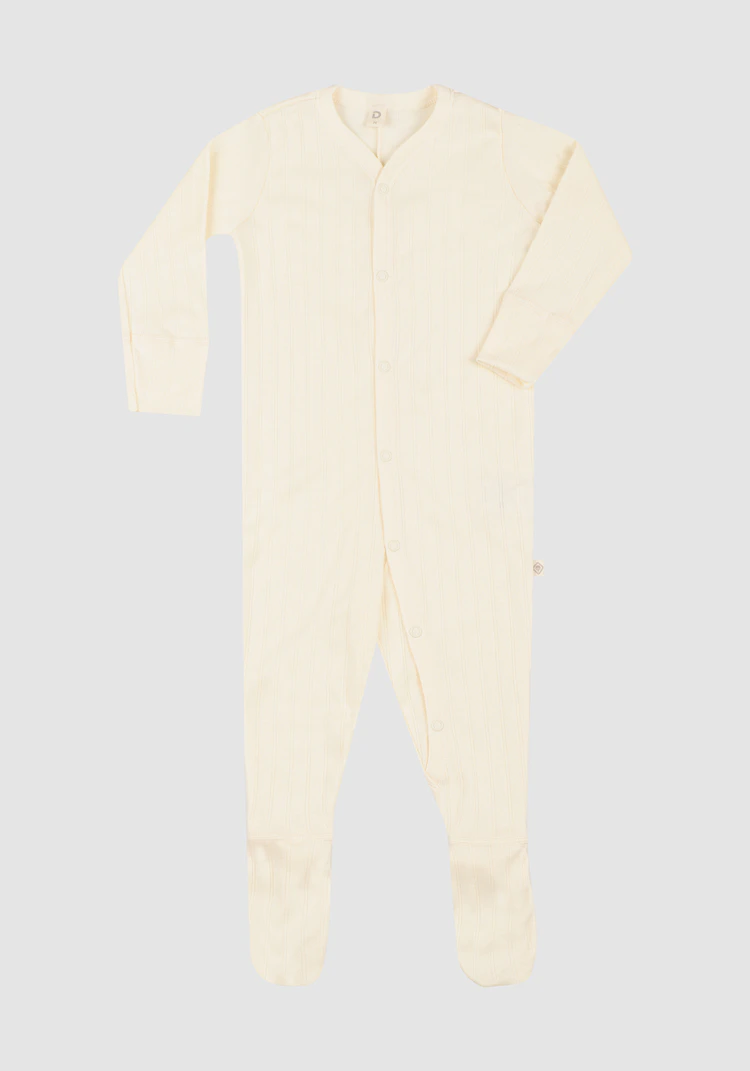 One-piece med føtter