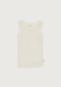 Tanktopp i merinoull/silke til baby