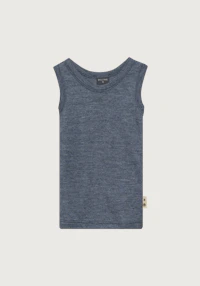 Tanktopp i merinoull/silke til baby