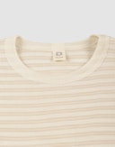 Langärmliges Shirt für Babys aus Bio Wolle/Seide Beige/Natur