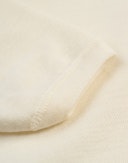 Kortermet dress i ull/silke til baby Natur
