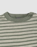 Kortermet dress i ull/silke til baby Jade/ natur