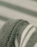 Kortermet dress i ull/silke til baby Jade/ natur