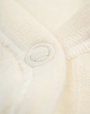 Baby merino wool/silk sleeveless bodysuit Nature