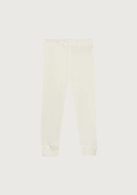 Leggings i merinoull/silke til baby