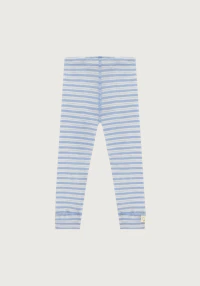 Leggings i merinoull/silke til baby