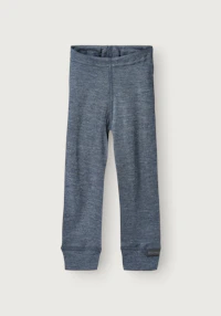 Leggings i merinoull/silke til baby