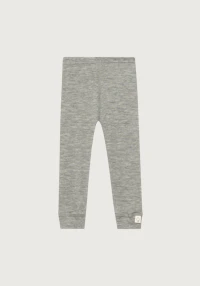 Leggings i merinoull/silke til baby