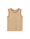 Tanktopp i merinoull/silke til baby Valnøtt/ natur
