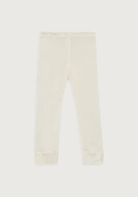 Leggings i merinoull/silke til baby