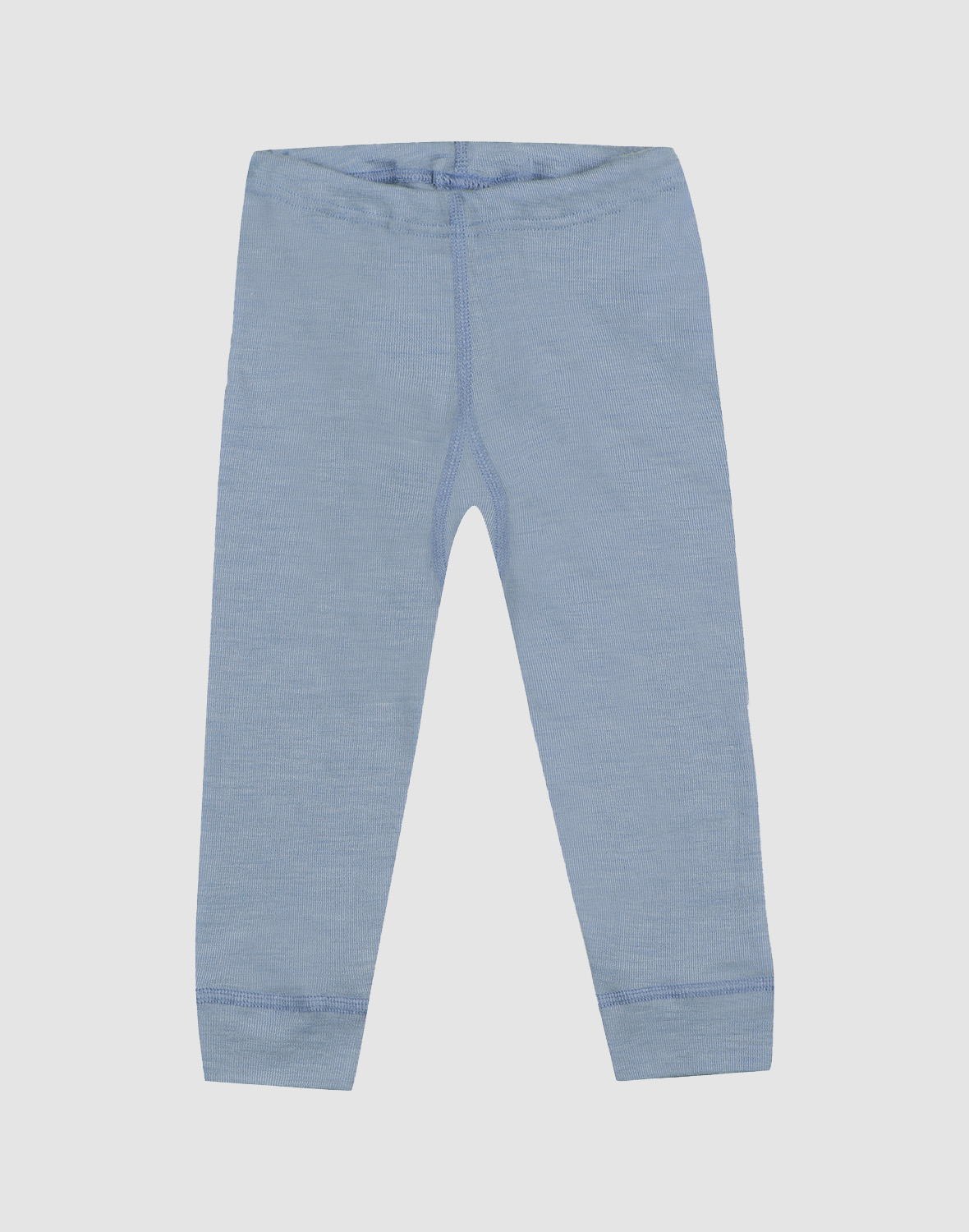 Leggings i merinoull/silke til baby