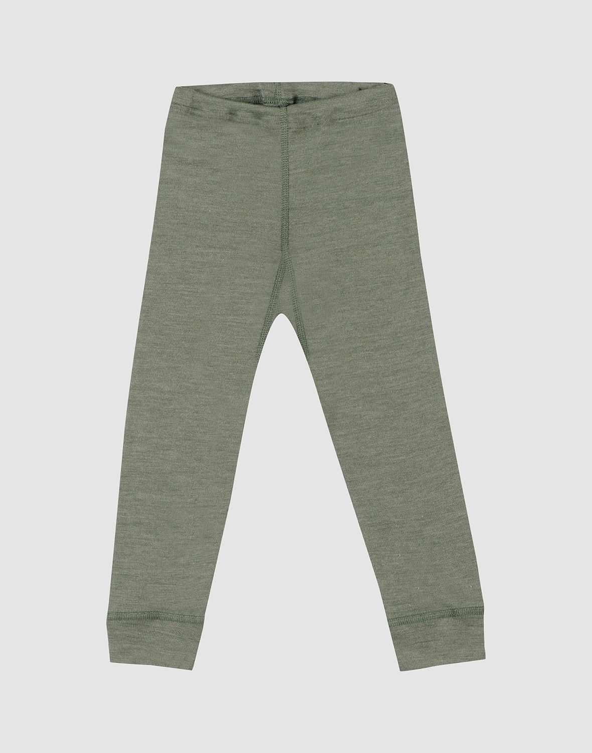 Leggings i merinoull/silke til baby