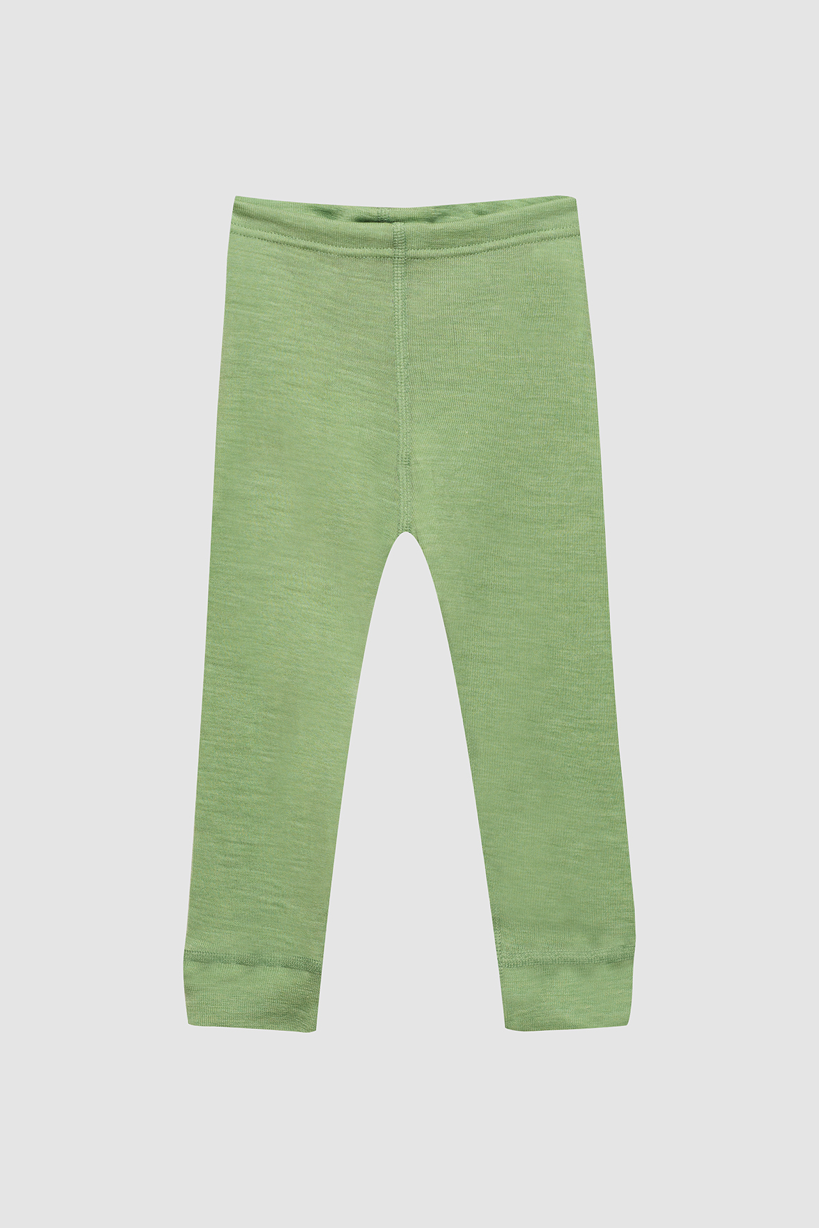 Leggings i merinoull/silke til baby
