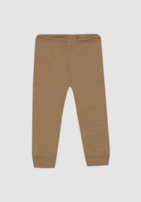 Leggings i merinoull/silke til baby