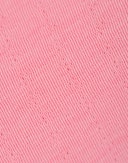 Pointelle boxpakje van merinowol/zijde voor baby's Pioenrozen roze