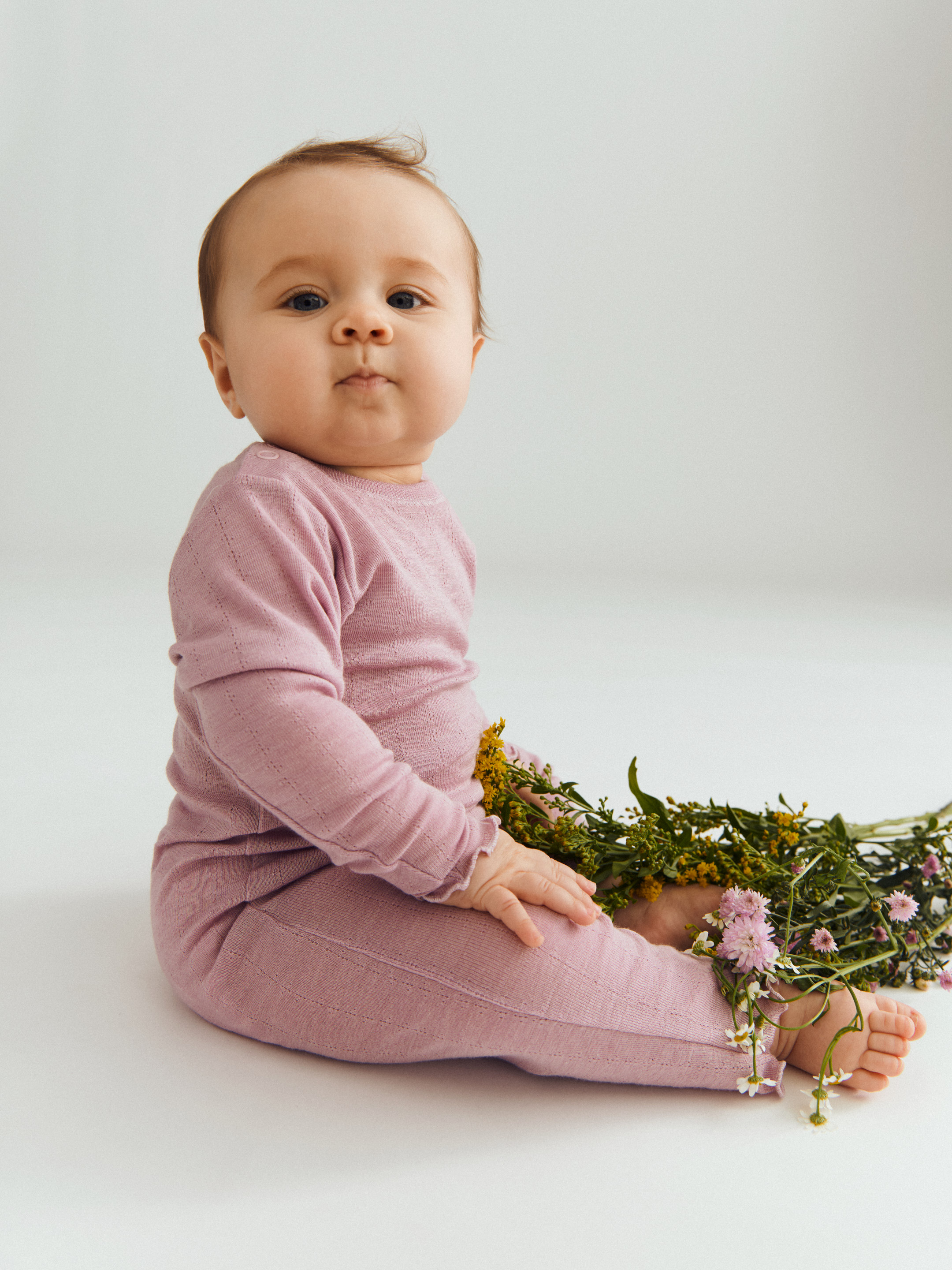 Dress med bølgekant 1