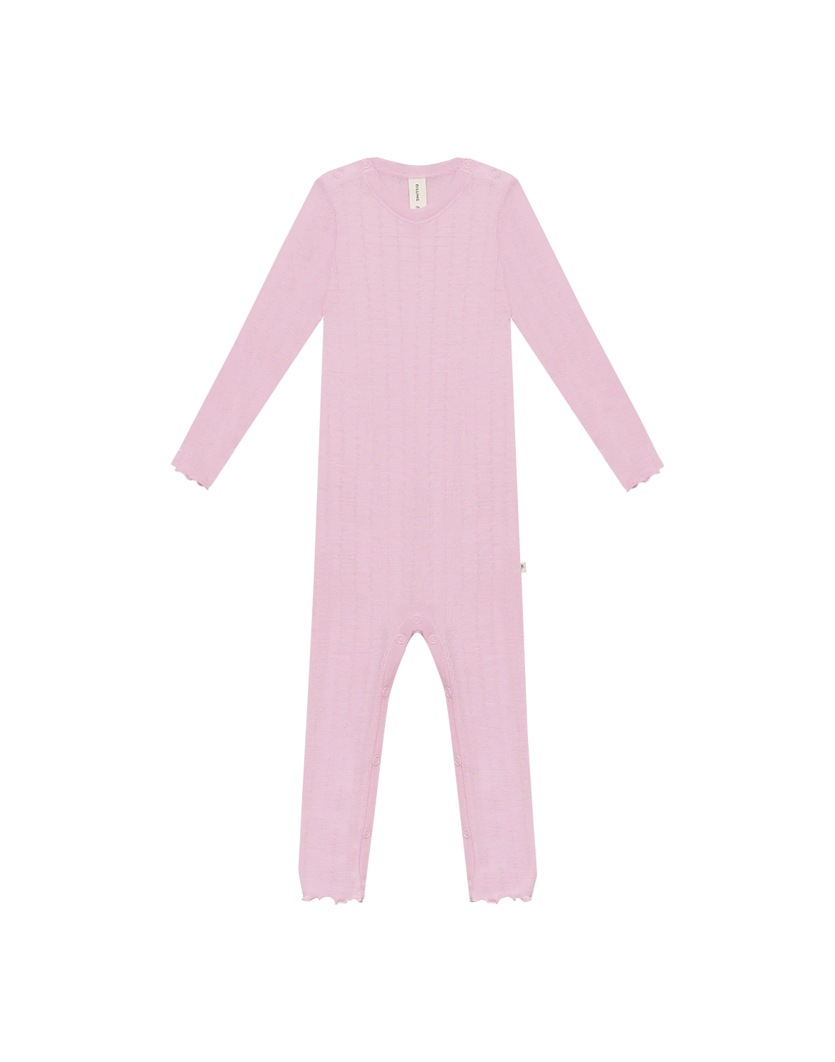 Pointelle legging van merinowol/zijde voor pasgeborenen - €29.99 Pointelle legging van merinowol/zijde voor pasgeborenen - €29.99