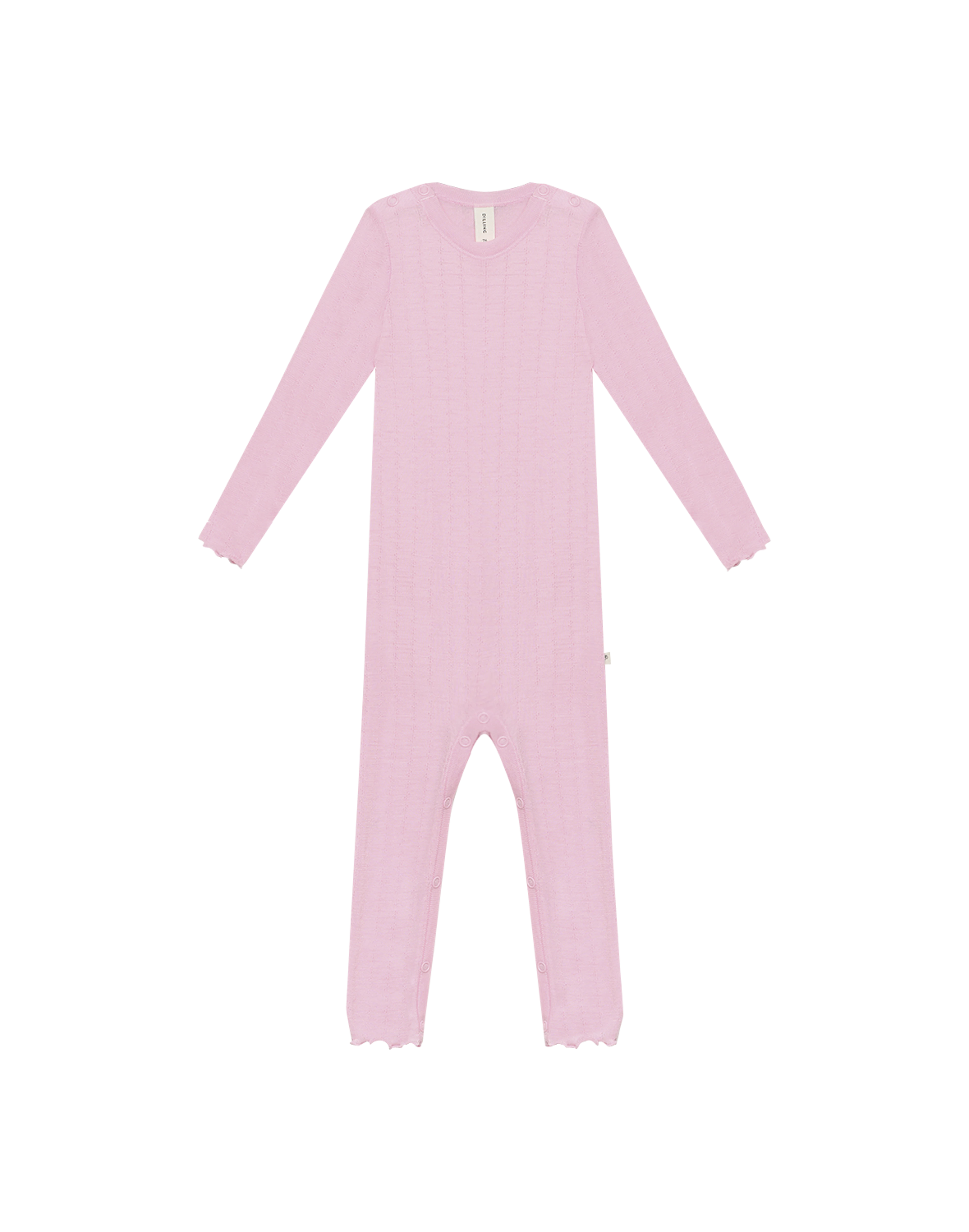 Pointelle legging van merinowol/zijde voor pasgeborenen - €29.99