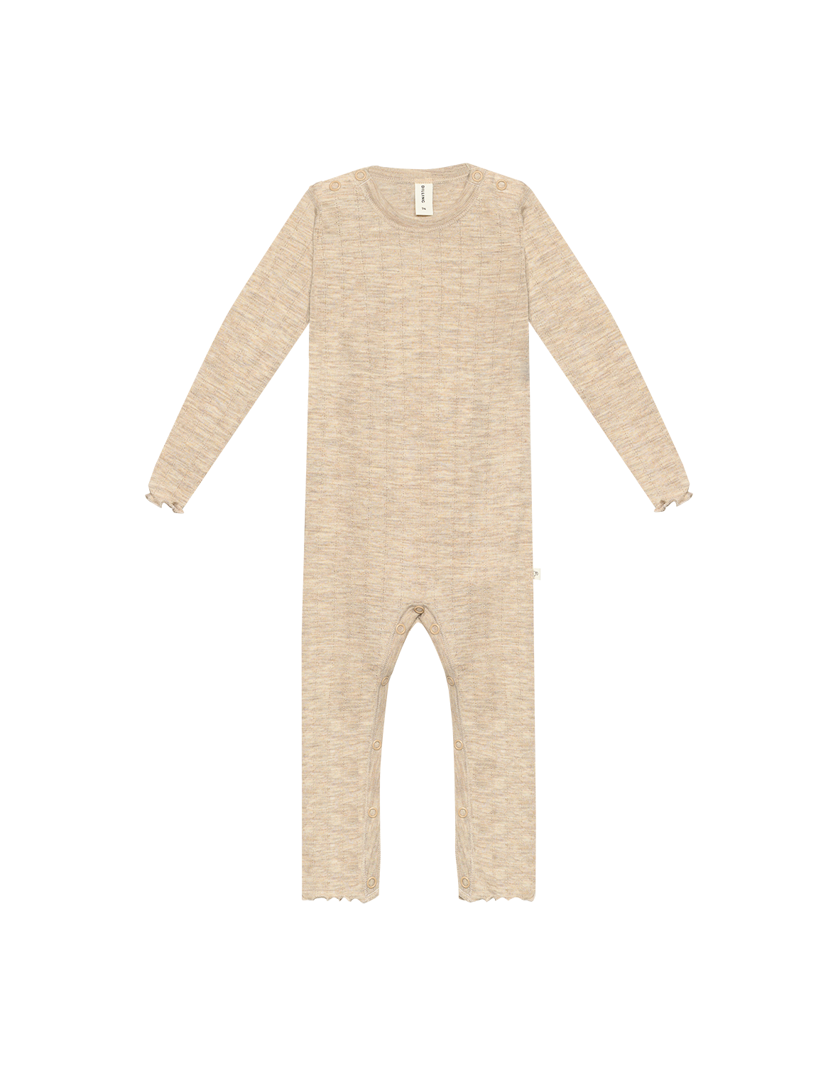 Dress med bølgekant
