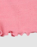 Shorts i merinoull/silke til baby Peonrosa