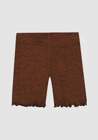 Shorts i merinoull/silke til baby