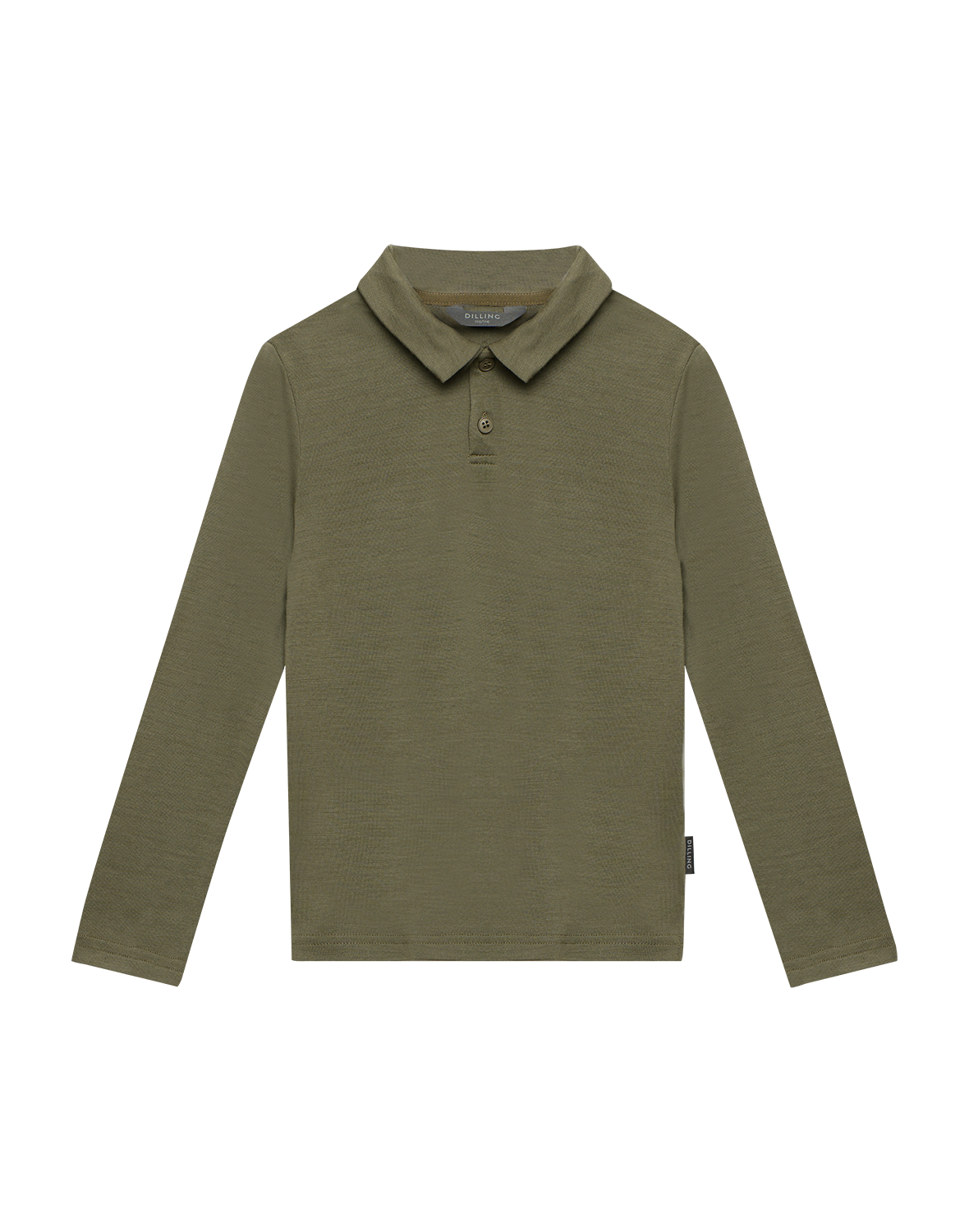 Poloskjorte med lange ermer