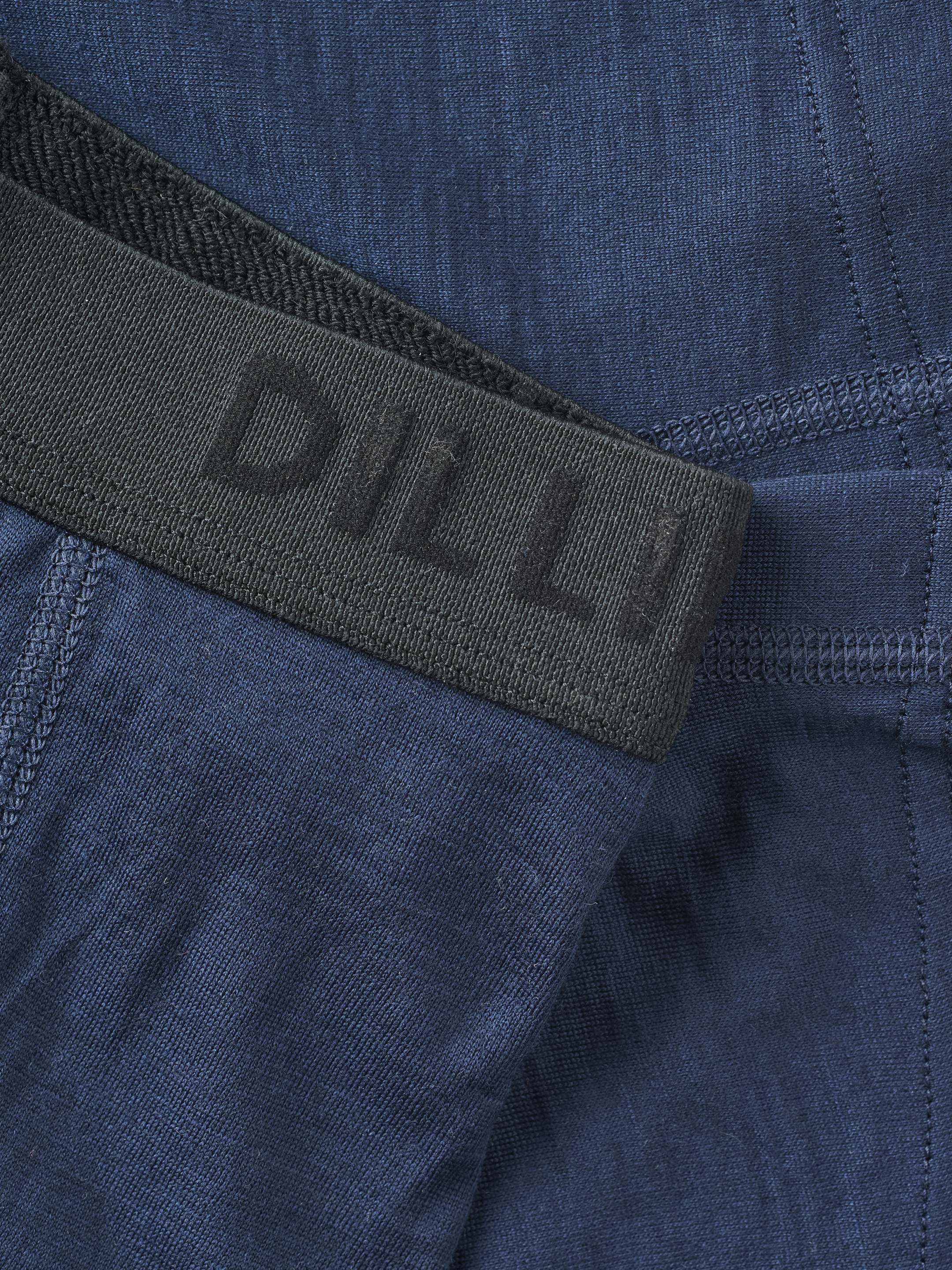 Children's Merino Wool Tights - Thunder Blue - Dilling