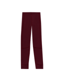 Leggings i merinoull til barn Burgunder