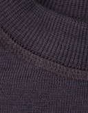 Sweatshirt med vide ermer i merinoullfrotté til barn Aubergine