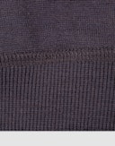 Sweatshirt med vide ermer i merinoullfrotté til barn Aubergine