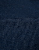 Children's merino wool terry hat Navy blue