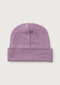 Hatt i merinoullfrotté til barn
