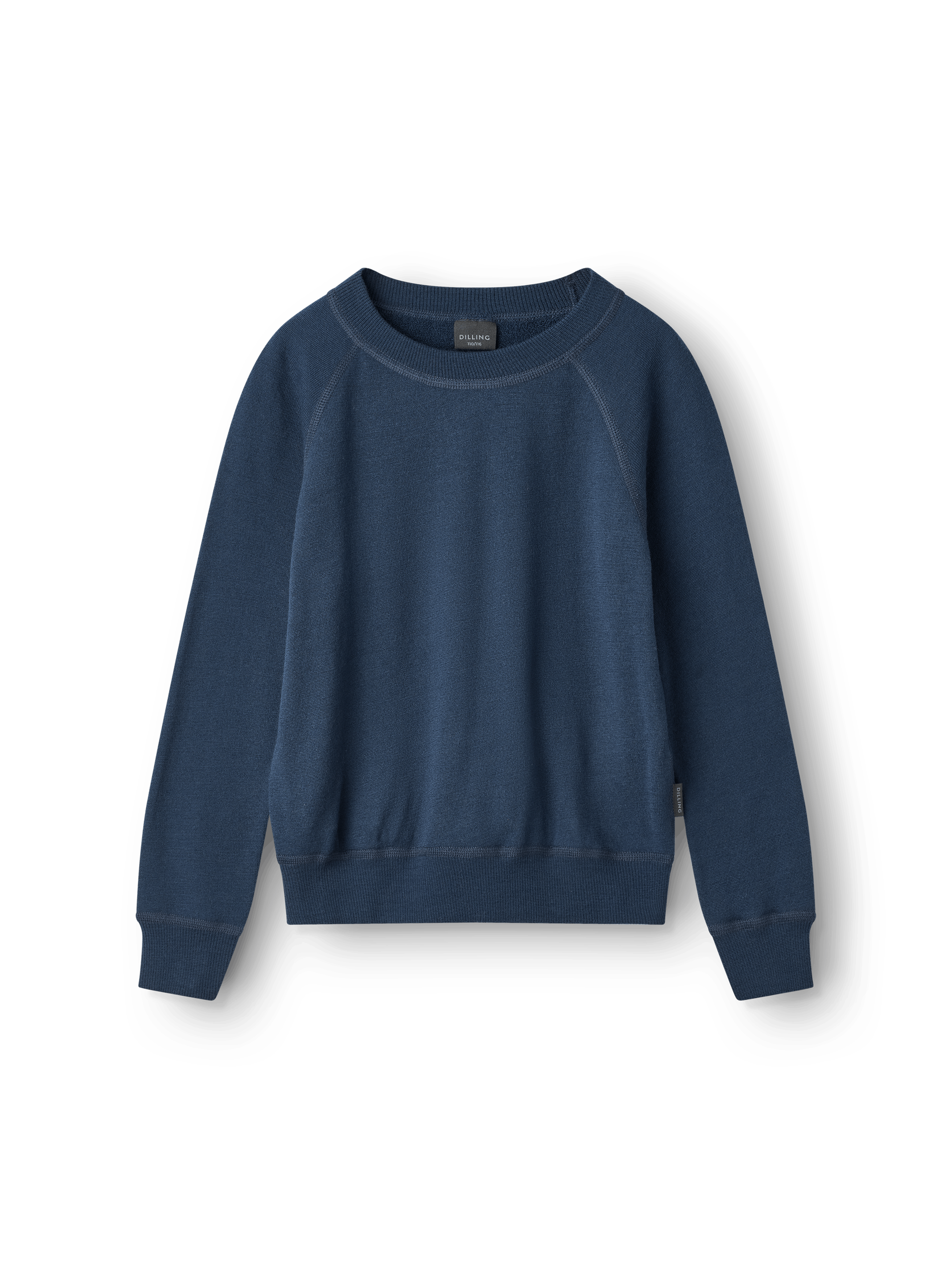 Kinder Sweatshirt aus Merino Wollfrottee Dilling