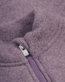 Jakke i merinoullfleece til barn Lillamelert