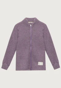 Jakke i merinoullfleece til barn
