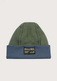 Lue i merinoullfleece til barn
