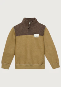 Jakke i merinoullfleece til barn