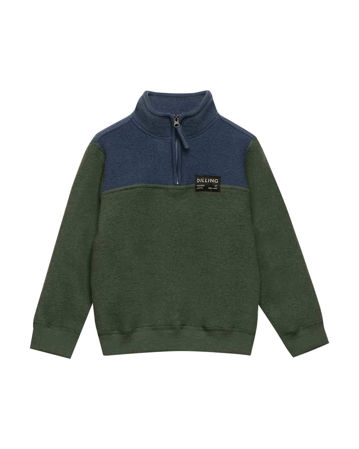 Jakke i merinoullfleece til barn