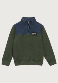 Jakke i merinoullfleece til barn