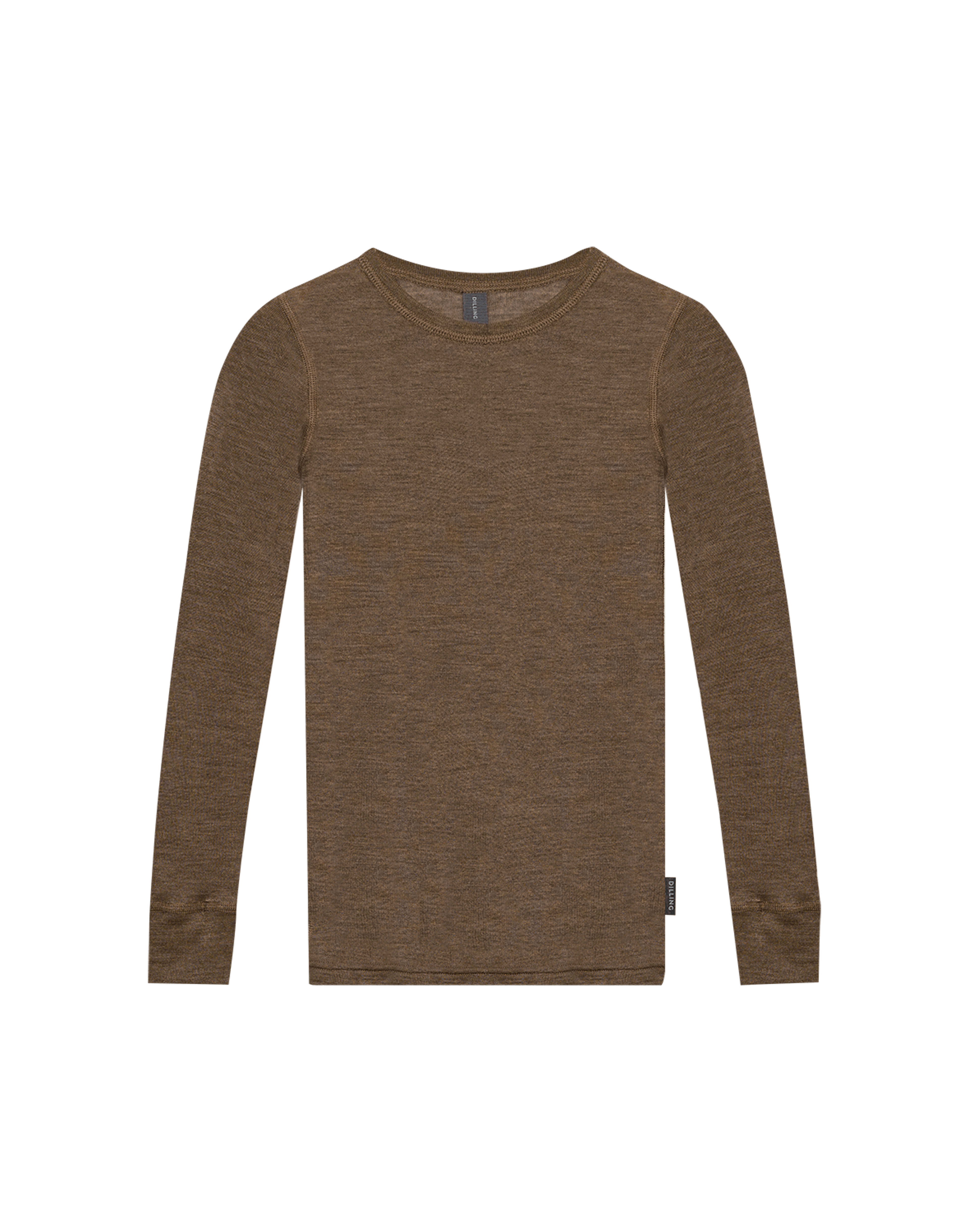 Shirt van merinowol/zijde voor kinderen