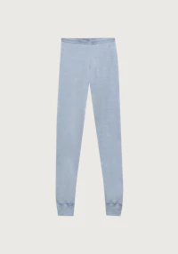 Leggings i merinoull/silke til barn