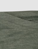 Children's merino wool/silk leggings Jade green