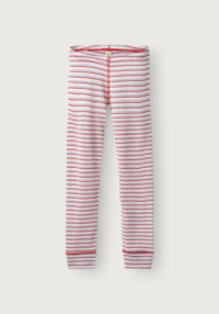 Leggings i merinoull/silke til barn