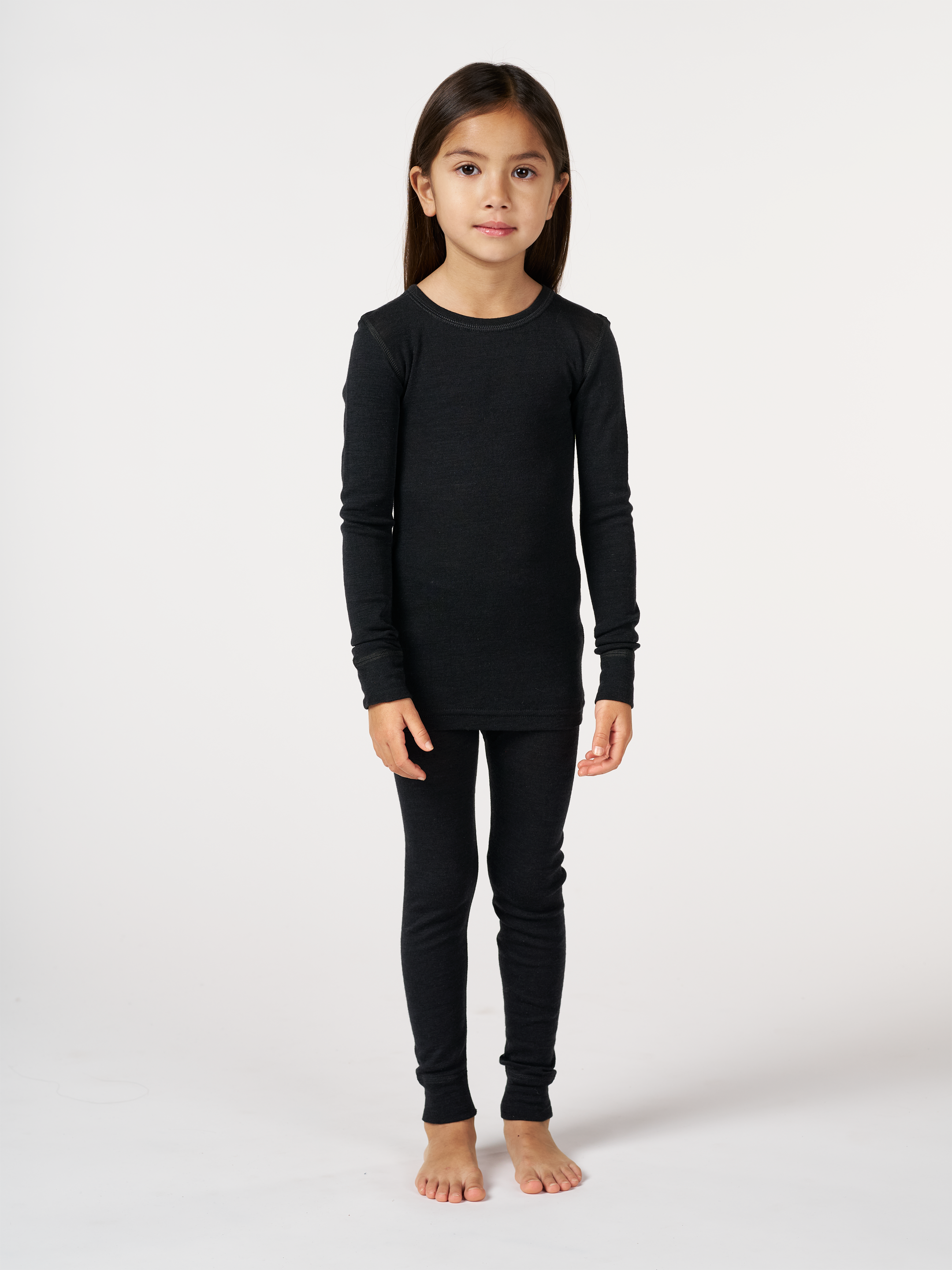 Legging van merinowol voor kinderen in Natuur - €28.99