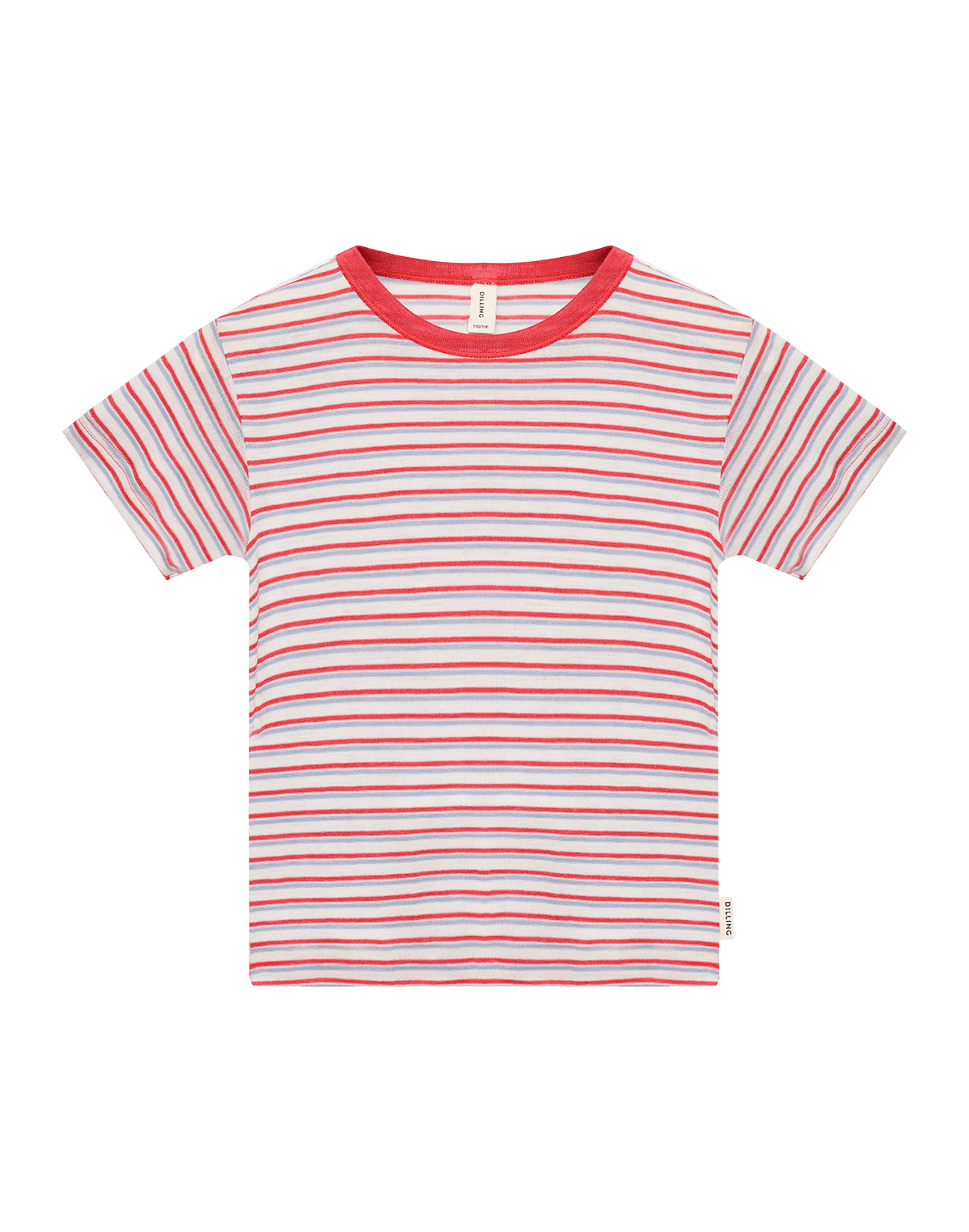 T-shirt in merinowol/zijde voor kinderen