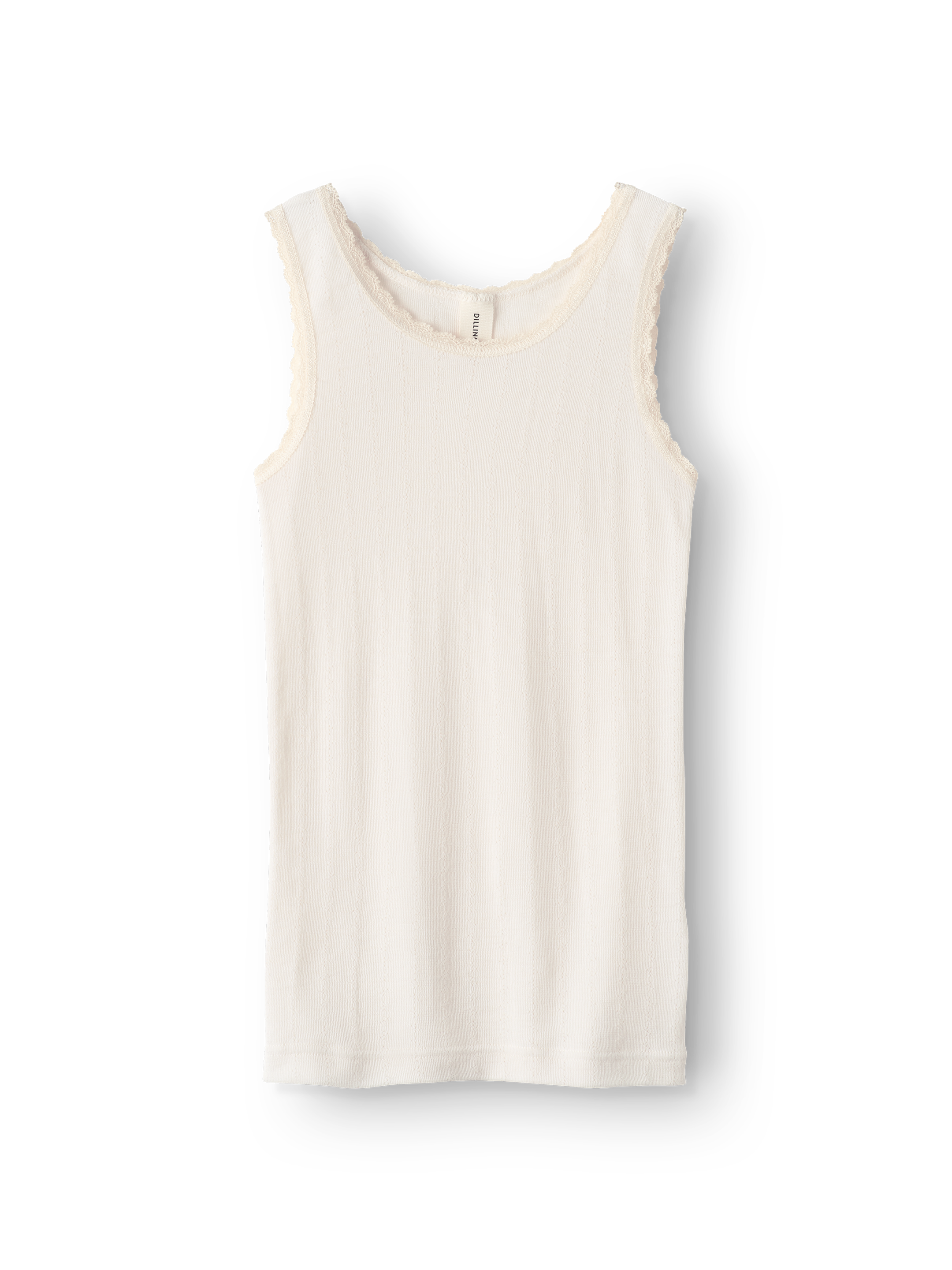 Singlet med blonder
