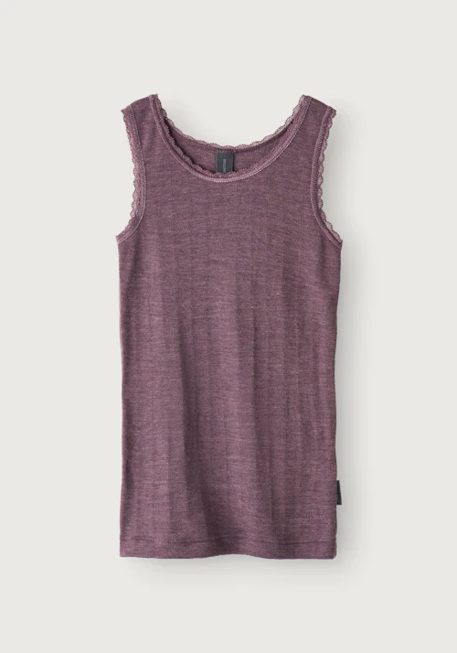 Singlet med blonder