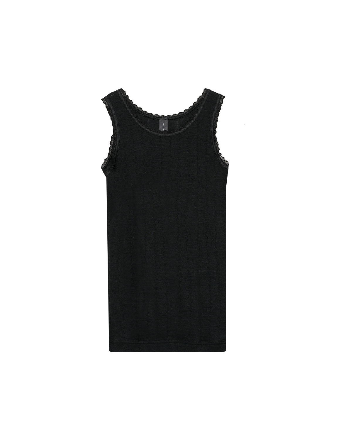 Singlet med blonder