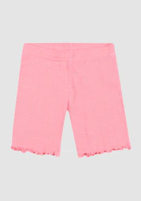 ¾-shorts i merinoull/silke for barn